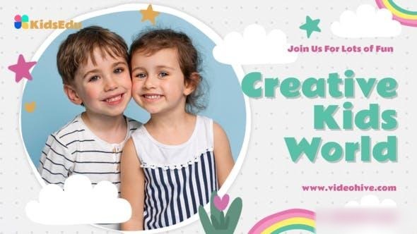 Videohive Kid's Education Promo Openers template preview