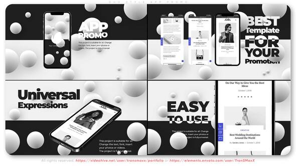 Videohive Duo Style App Promo Product Promo template preview