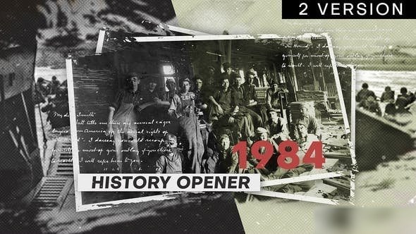 Videohive History Opener Openers template preview