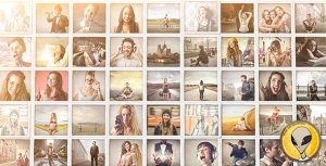 Videohive Mosaic Pop Photos Displays Video Displays template preview