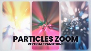 Videohive Vertical Particles Transitions 55957140 Elements template preview