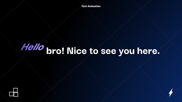 Videohive Text Animation V2 58312158 Titles template preview