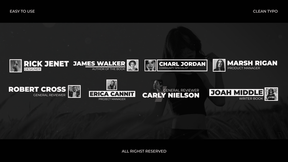 Videohive Clean Lower Thirds 49831972 Elements template preview