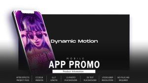Videohive Mobile App Promo - Dynamic Fast B102 Product Promo template preview