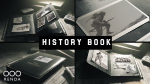 Videohive Old Book History Album Openers template preview