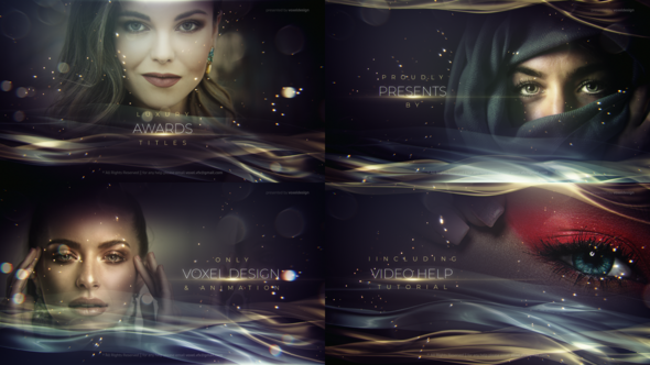 Videohive Luxury Silky Titles Titles template preview