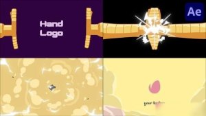 Videohive Robot Hand Logo | After Effects Logo Stings template preview
