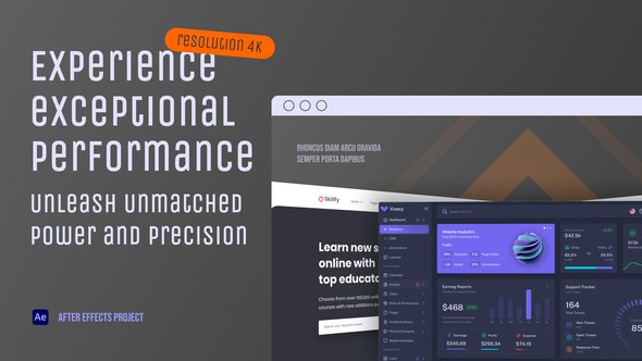 Videohive Minimal Web Promo 55058258 Product Promo template preview