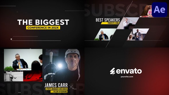 Videohive Conference Event Promotion for After Effects Openers template preview