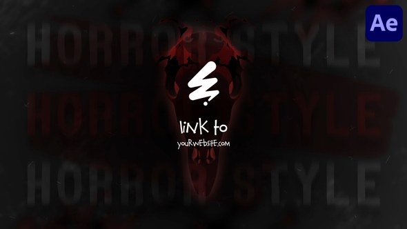 Videohive Horror Logo for After Effects 54814073 Logo Stings template preview