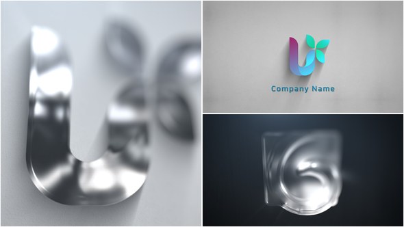 Videohive Epic Metal Logo Intro Logo Stings template preview