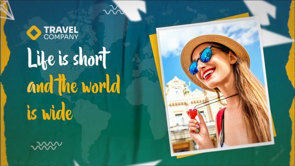 Videohive Travel Promo Slideshow Video Displays template preview