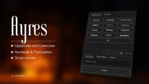 Videohive Animated Typeface - Ayres Titles template preview