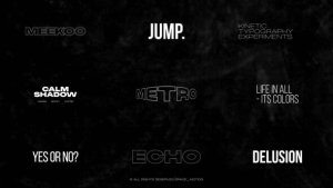 Videohive RGB Echo Titles _AE Titles template preview