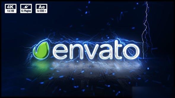 Videohive Thunder Logo Reveal