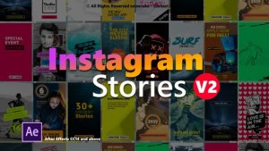 Instagram Stories Video Displays template preview