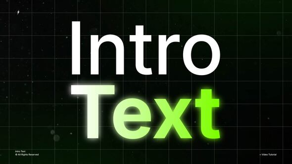 Videohive Intro Text | After Effects Titles template preview