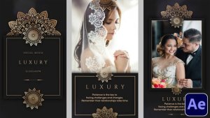 Videohive Luxury Social Media Slideshow Product Promo template preview