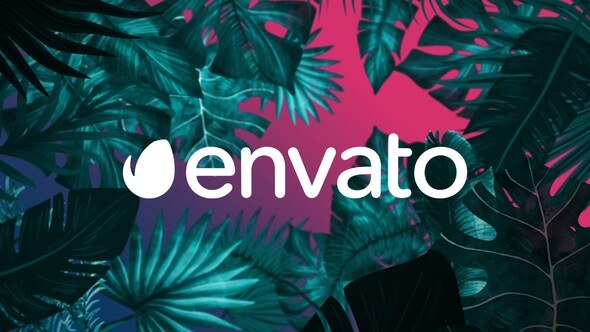 Videohive Night Tropical Logo Logo Stings template preview