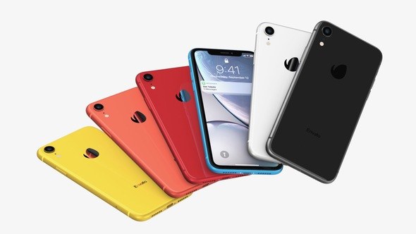 Phone Xr, 8 & SE / Flat Box - Mockup Kit Video Displays template preview