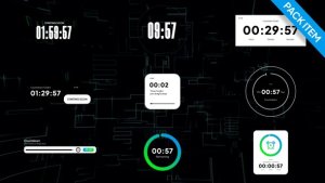Videohive Countdown and Timer PACK Elements template preview