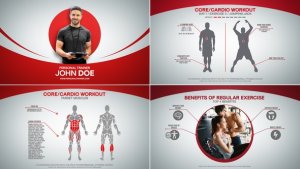 Videohive Personal Trainer Broadcast-packages template preview