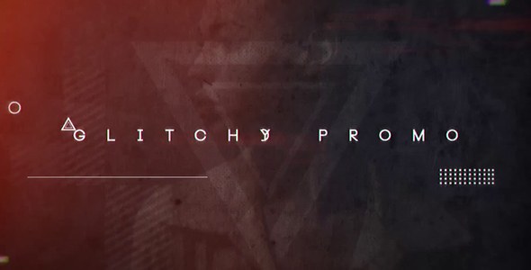 Videohive Glitchy Promo Openers template preview
