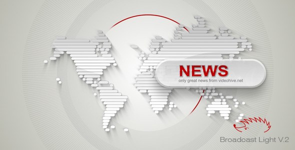 Videohive Broadcast Light V.2 Openers template preview