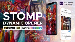 Videohive Stomp Opener 22420038 Openers template preview