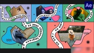 Videohive Bold Shapes Slides for After Effects 50344080 Openers template preview