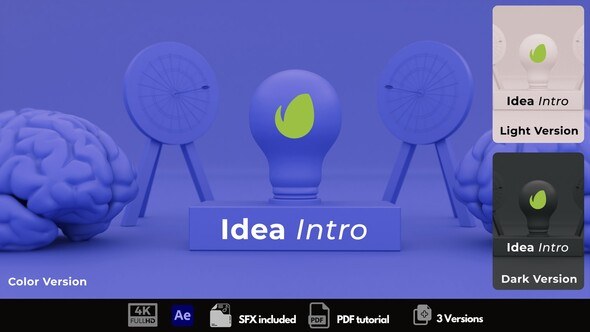 Videohive Idea Logo Reveal 49972165 Logo Stings template preview