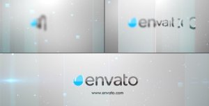 Videohive Minimal Glass Logo Logo Stings template preview