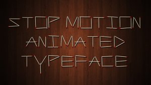 Stop Motion Typeface | After Effects Template Video Displays template preview