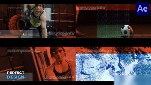 Videohive Motivational Sports Opener for After Effects Openers template preview