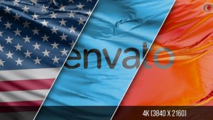 Custom Flags 3 Video Displays template preview