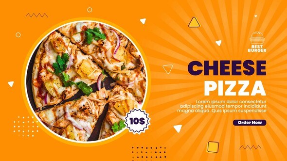 Videohive Food Menu Promo 37167715 Product Promo template preview