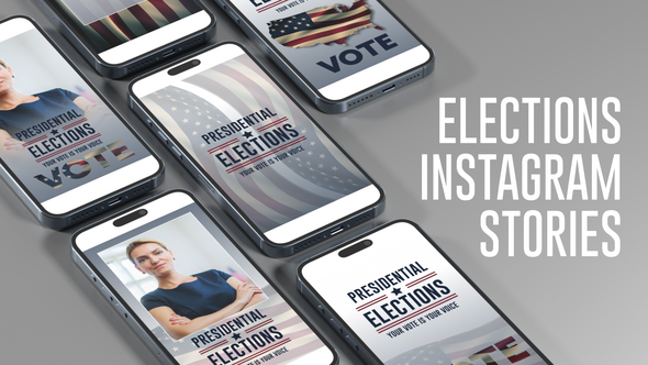Videohive Elections Instagram Stories Product Promo template preview