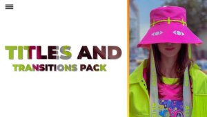 Videohive Title Transitions Elements template preview