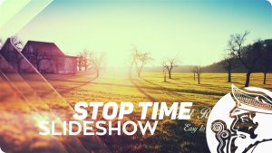 Stop Time Slideshow Video Displays template preview