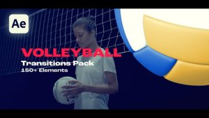 Videohive Volleyball Transitions 57851453 Elements template preview