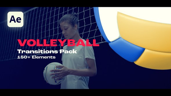 Videohive Volleyball Transitions 57851453 Elements template preview