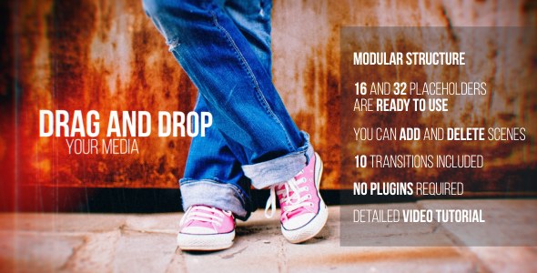 Videohive Slideshow 18332984 Video Displays template preview