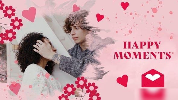 Videohive Happy Valentine's Day 43175656 Openers template preview