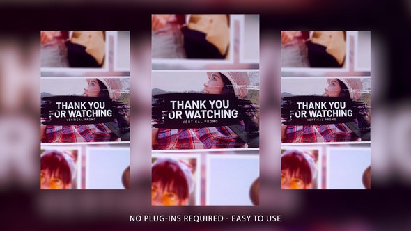 Videohive Vertical Journey Slideshow Video Displays template preview