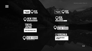 Videohive Location Titles | AE 52929384 Titles template preview