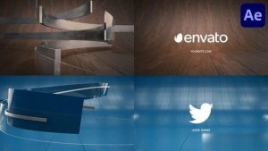 Videohive 3D Lines Logo Pack for After Effects Logo Stings template preview