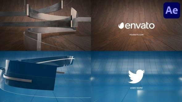 Videohive 3D Lines Logo Pack for After Effects