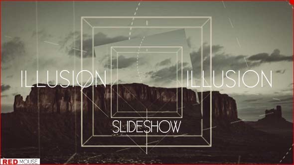Videohive Illusion slideshow Video Displays template preview