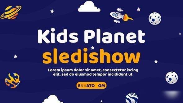 Videohive Kids Planet Slideshow 38189943 Openers template preview