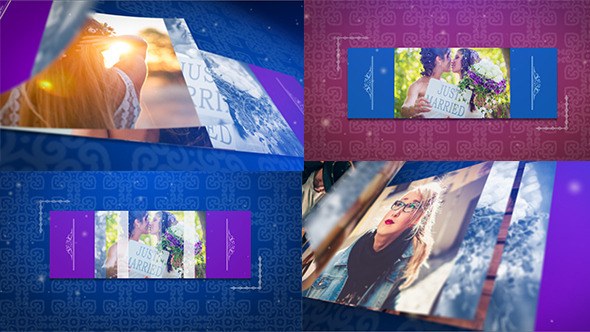 Videohive Elegant Unfold Image Reveal Video Displays template preview